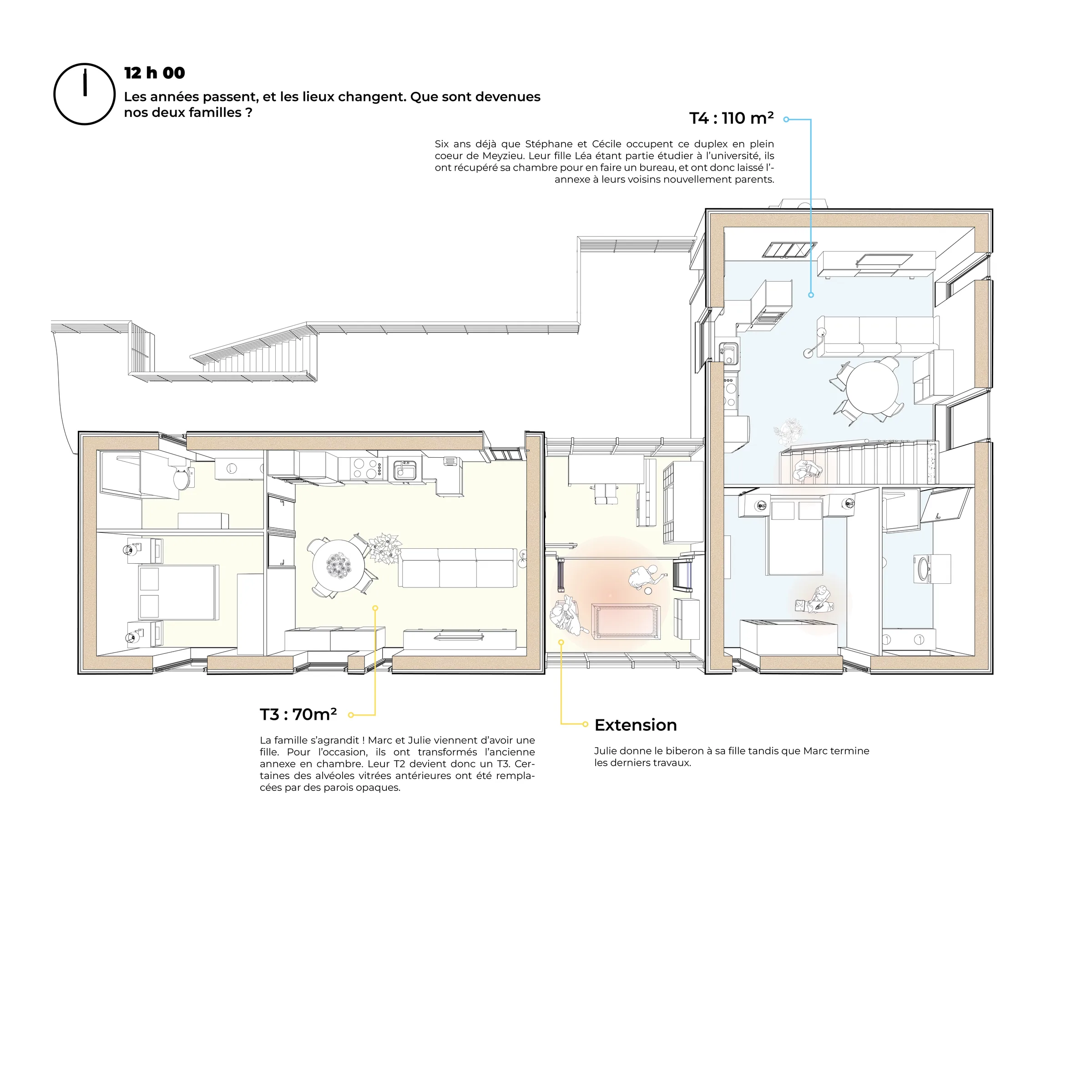 Perspective plan — set at 12:00
