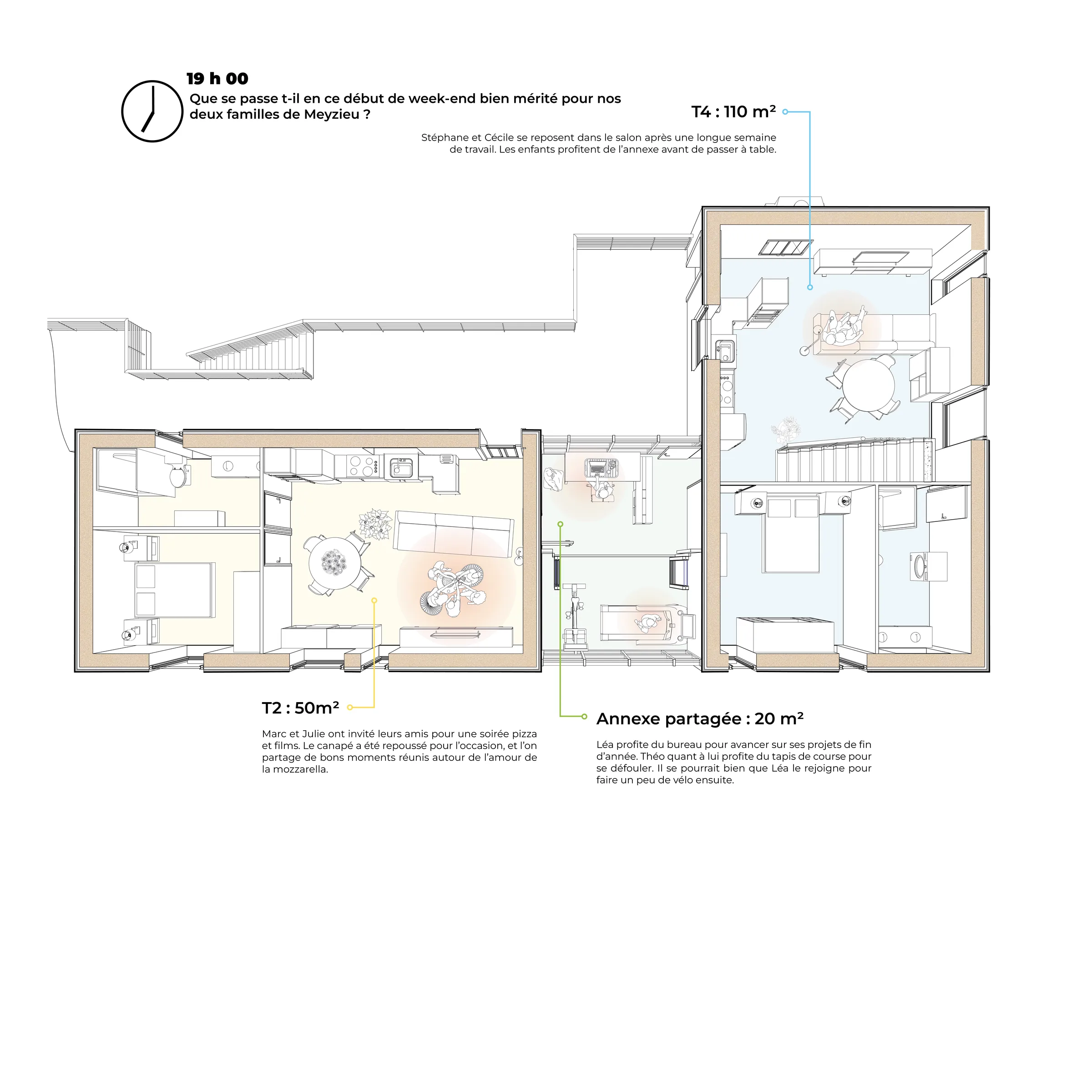 Perspective plan — staged at 7 pm