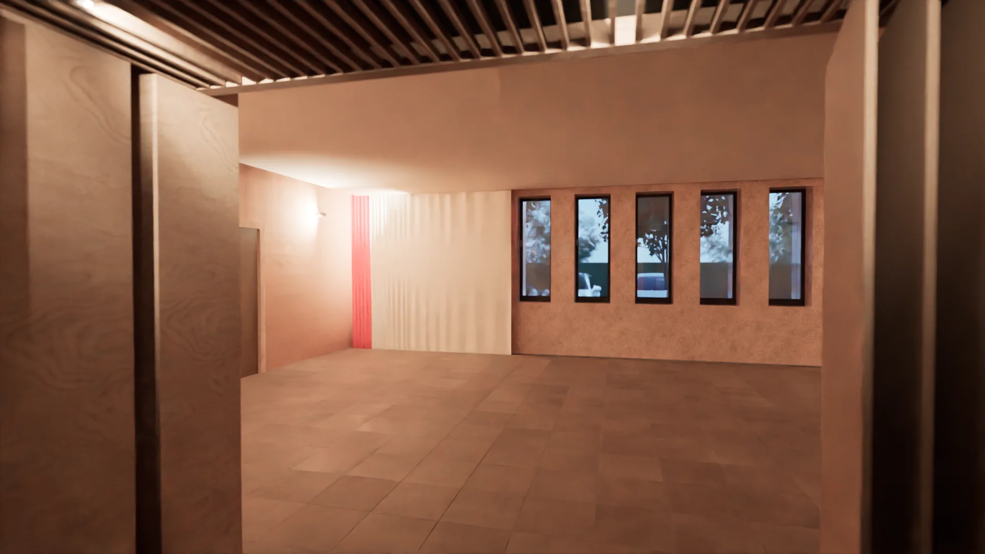 View of the multipurpose hall