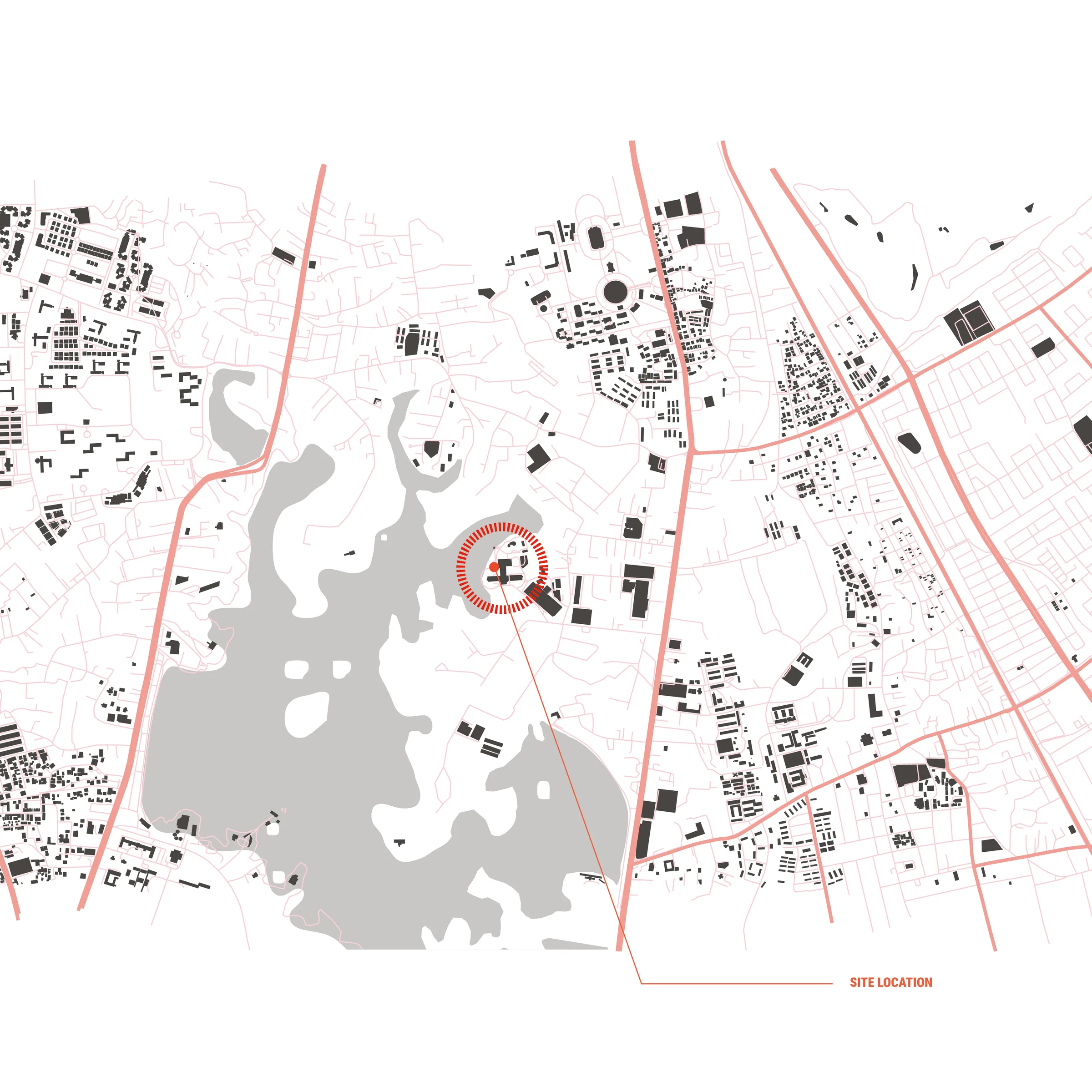 Project site on the shores of Inya Lake