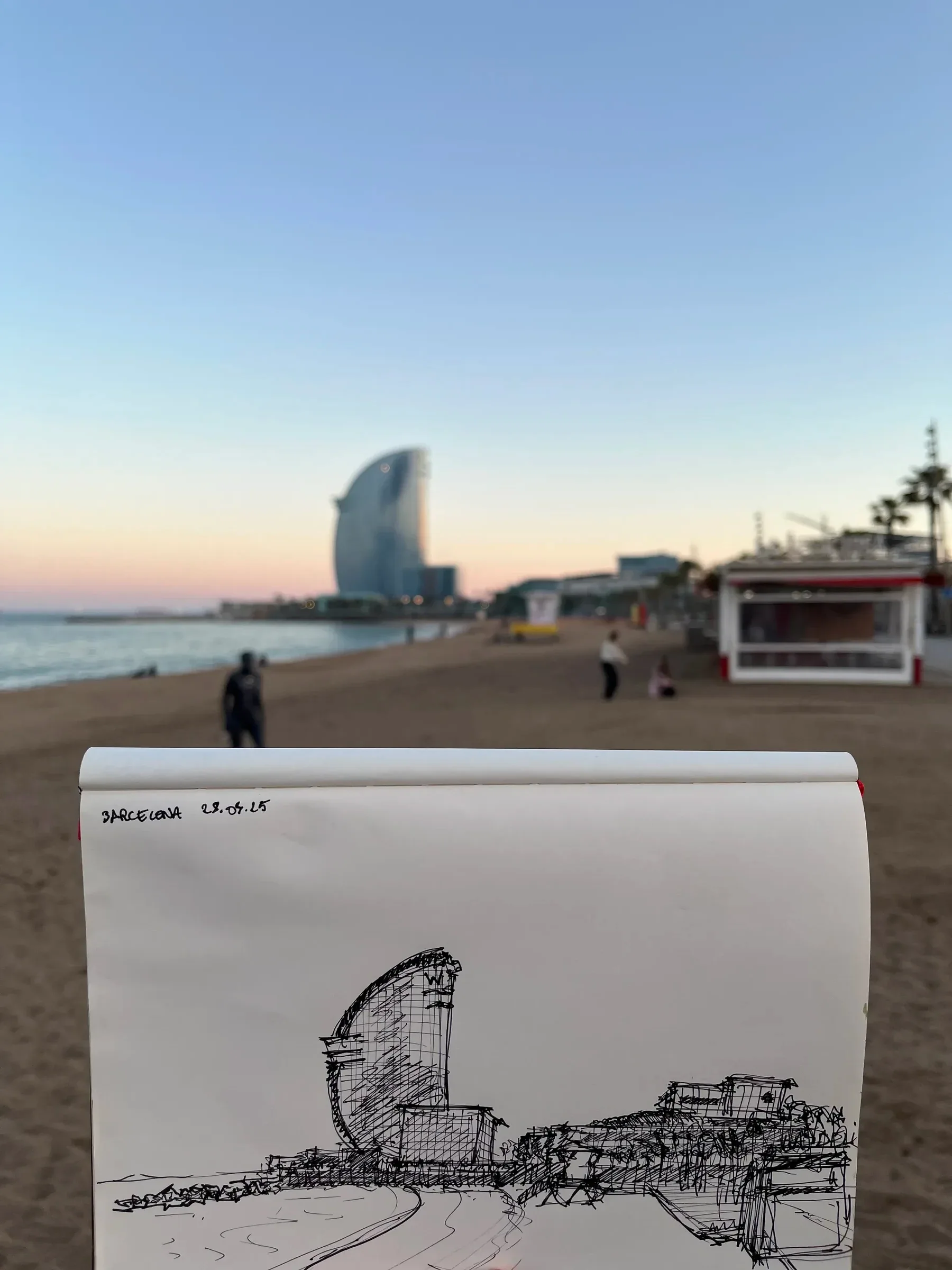 Espagne _ Barcelone _ 28.04.25 _ Playa de la Barceloneta