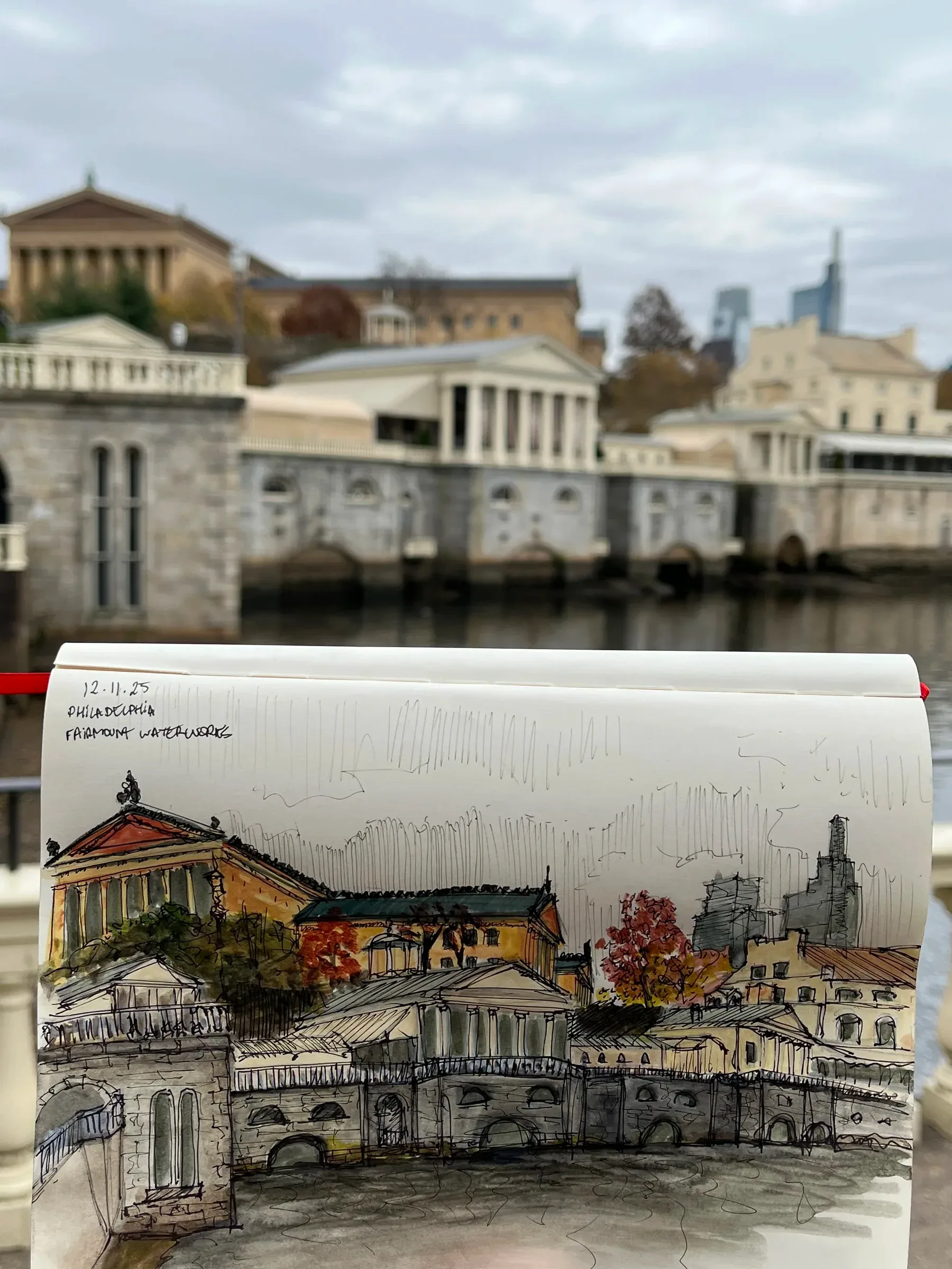 États-Unis _ Philadelphie _ 12.11.25 _ Fairmount Water Works