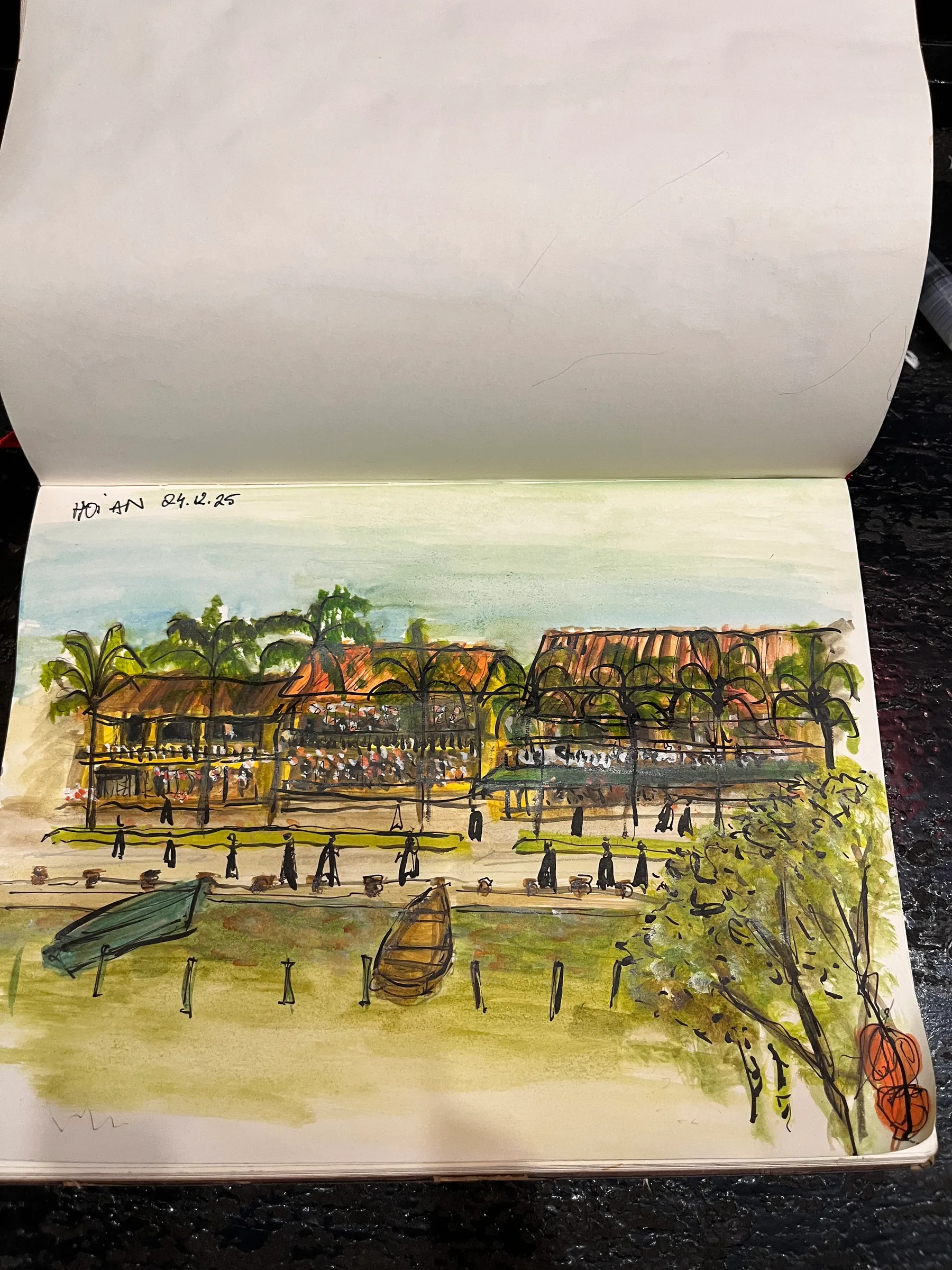Vietnam _ Hoi An _ 24.12.25 _ The town and its canals at nightfall