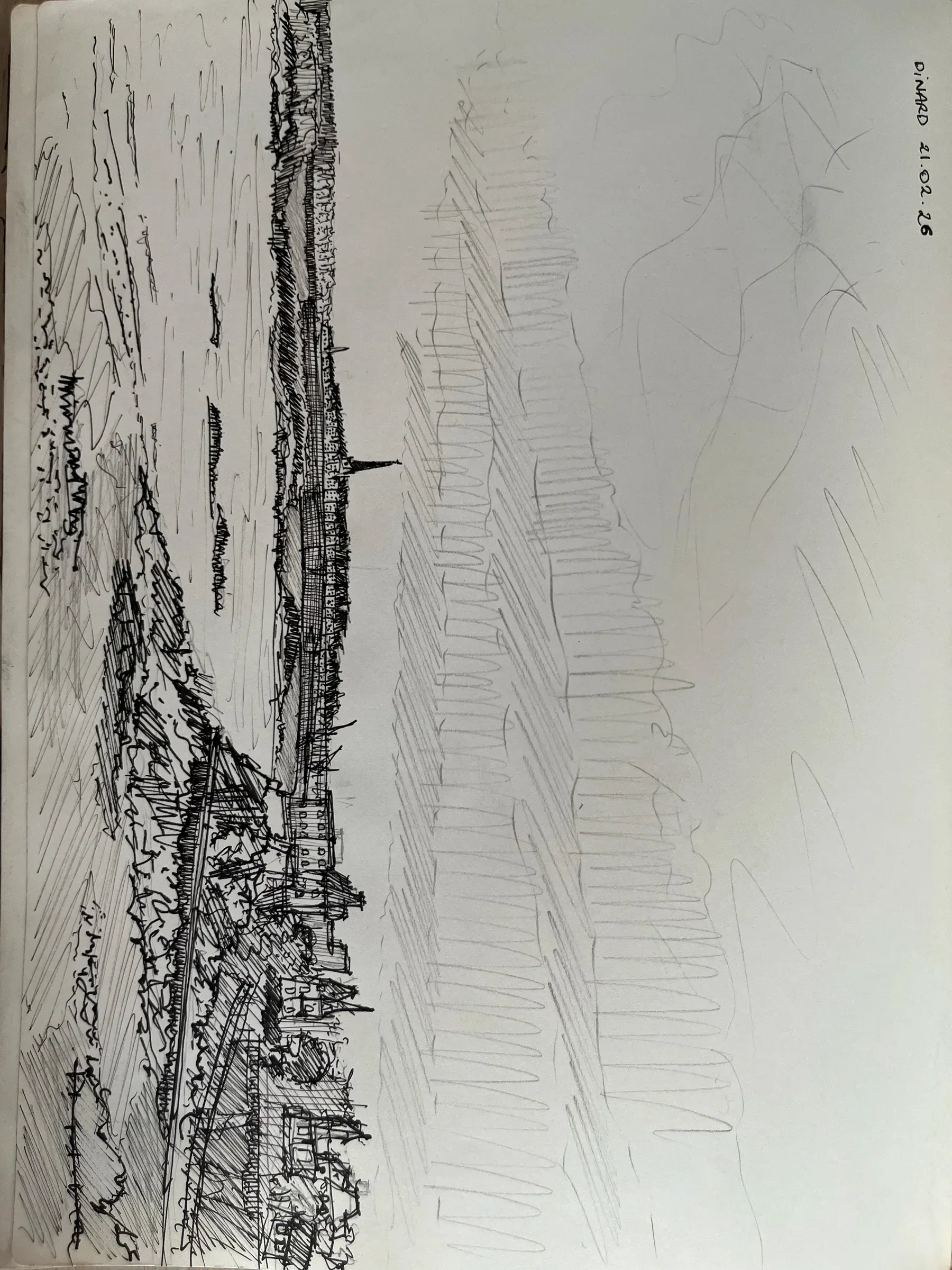 France _ Dinard _ 21.02.26 _ View of Saint-Malo