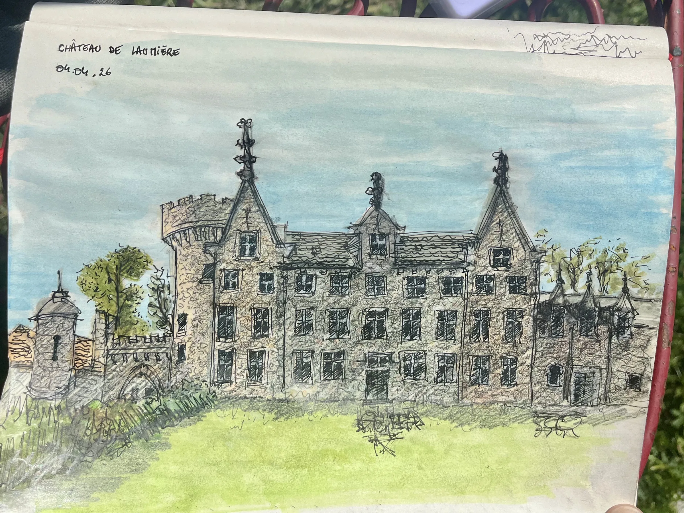 France _ Saint-Affrique _ 04.04.26 _ Château de Laumière